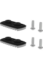 Günzburger nivello-Fußplatte für glatte Untergründe.