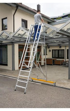 MUNK Plattformleiter klappbar und fahrbar.