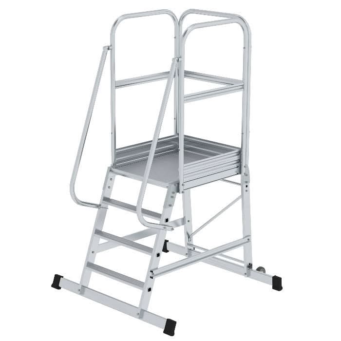 MUNK Plattformleiter mit Rollen.