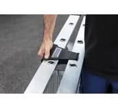 MUNK Günzburger Steigtechnik Stufen-Anlegeleiter ohne Traverse.