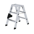 MUNK Steigtechnik Stufen-Stehleiter beidseitig begehbar.