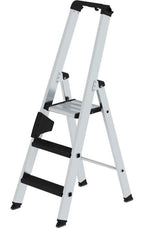 MUNK Steigtechnik Stufen-Stehleiter einseitig begehbar mit clip-step relax.