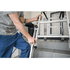 MUNK Stufen-Stehleiter treppengängig.