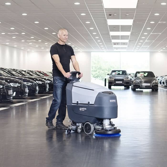 Nilfisk Scheuersaugmaschine SC401 BD.