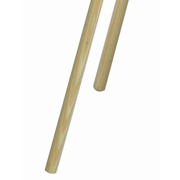 Besenstiel Holz 1600x24mm unlackiert.