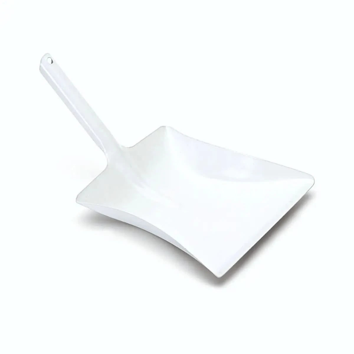 Nölle Kehrschaufel Metall Standard weiß.