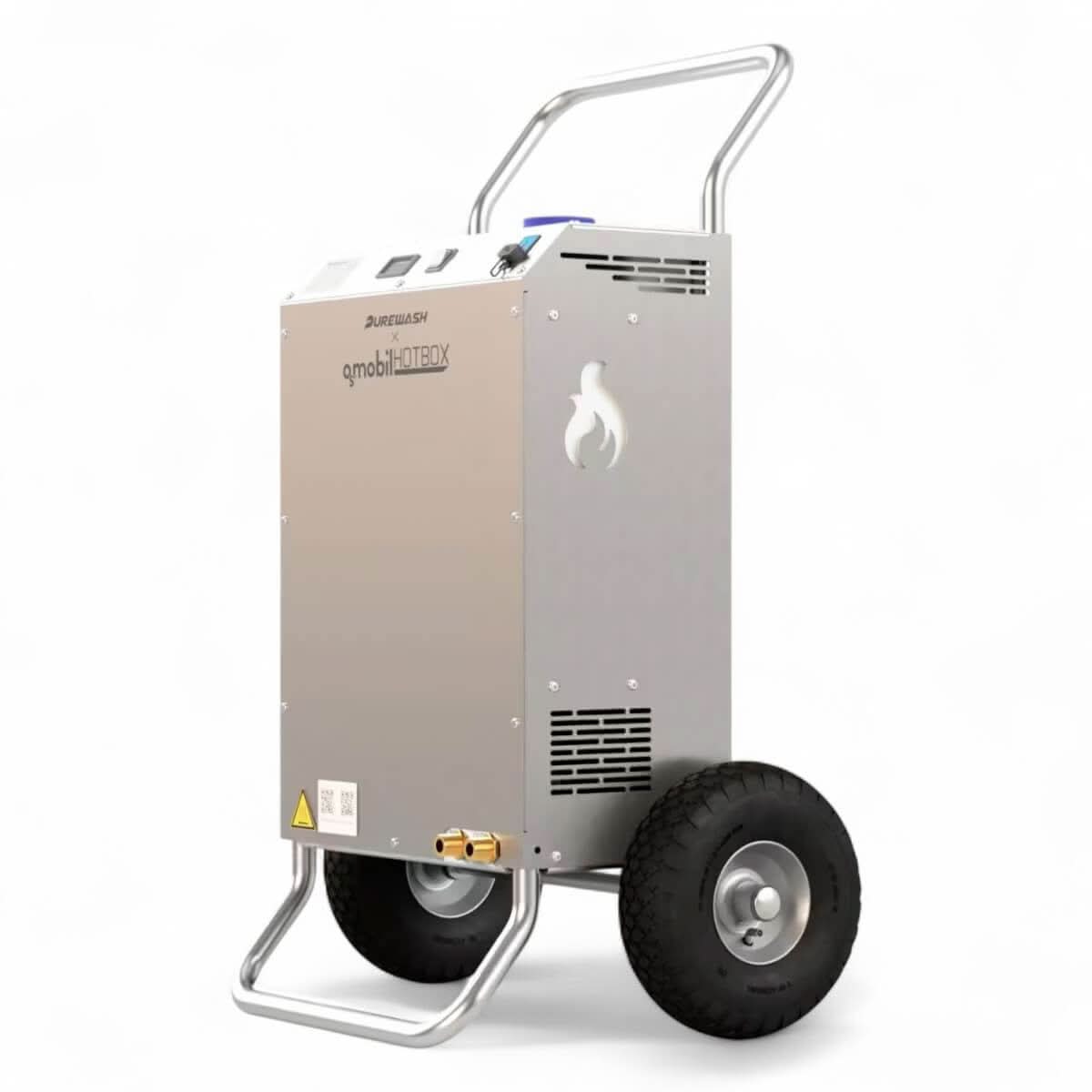 OSMOBIL HOTBOX Reinwasserheizung für GLAS PV und FASSADE.