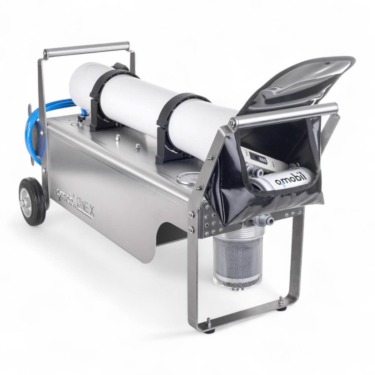 OSMOBIL ONE X für Glas-, Fassaden- und PV-Reinigung.