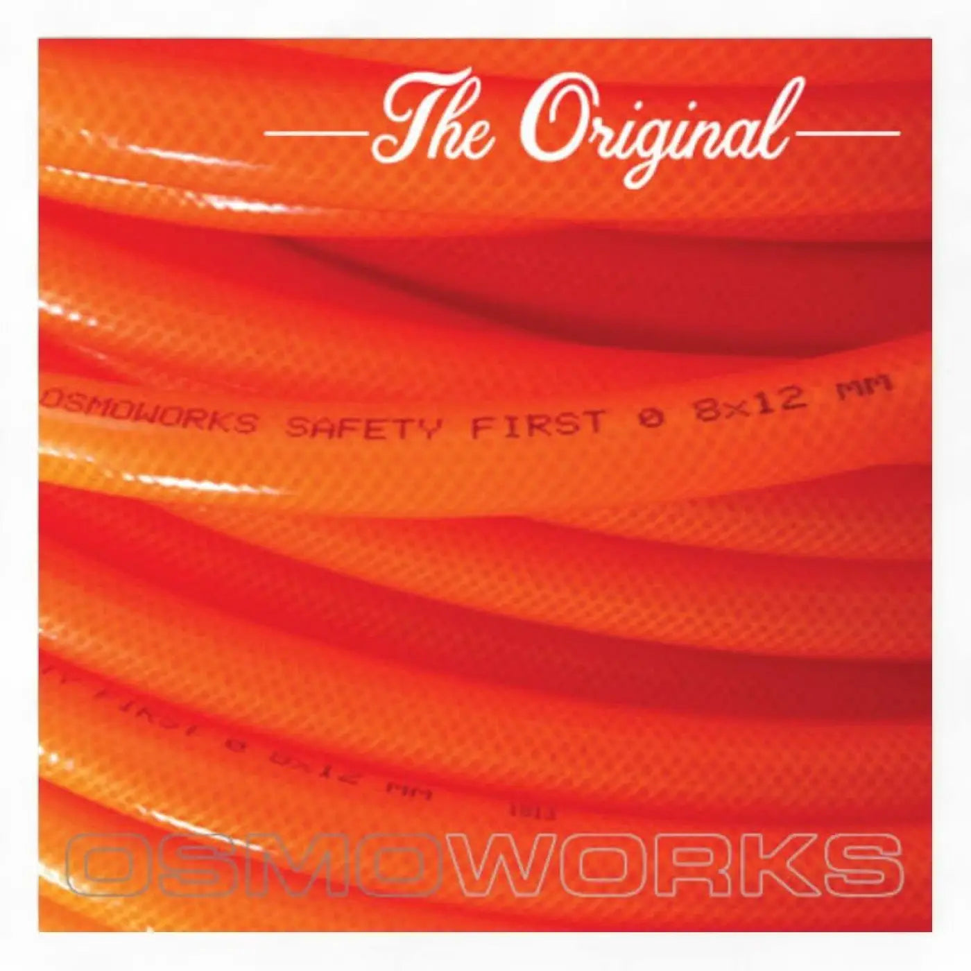 Osmoworks profi 100m schlauch in leuchtendem orange mit 8x12 mm durchmesser für sicherheit im gebrauch