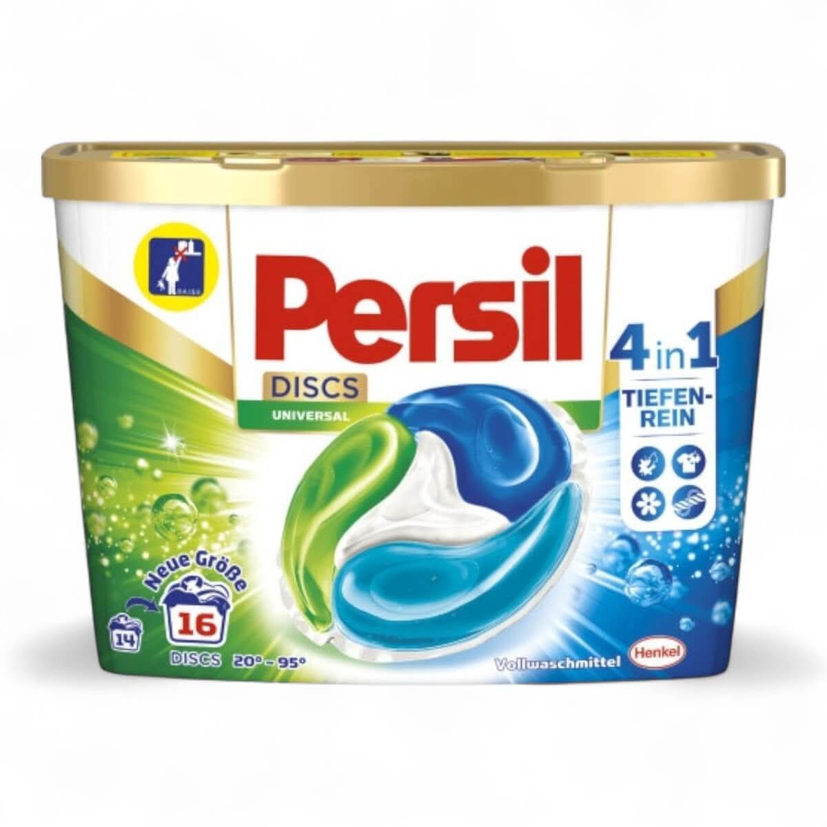 PERSIL Vollwaschmittel Universal 4 in 1 Discs 16WL.