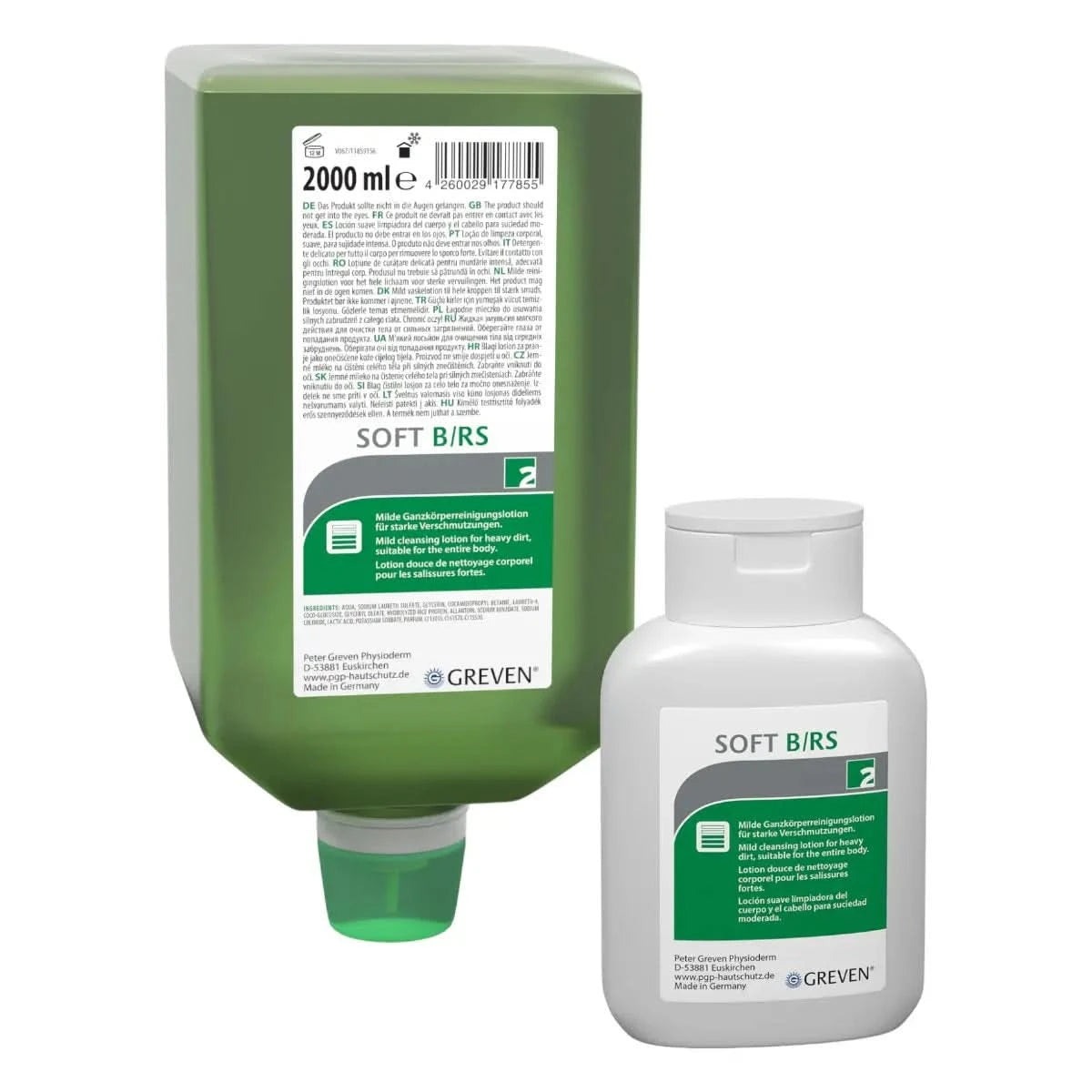 Peter GREVEN® Soft B/RS Hautreinigung.