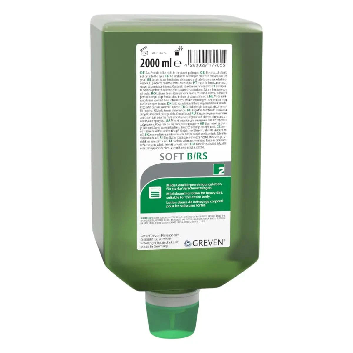 Peter GREVEN® Soft B/RS Hautreinigung.