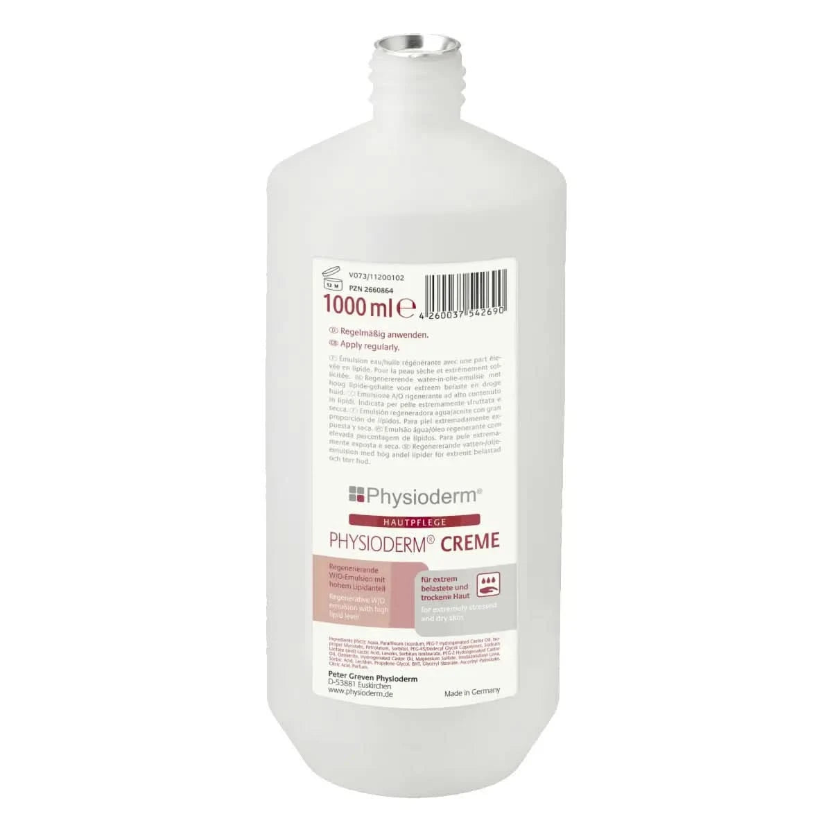 Physioderm® Creme Hautpflegecreme für Hände & Gesicht.