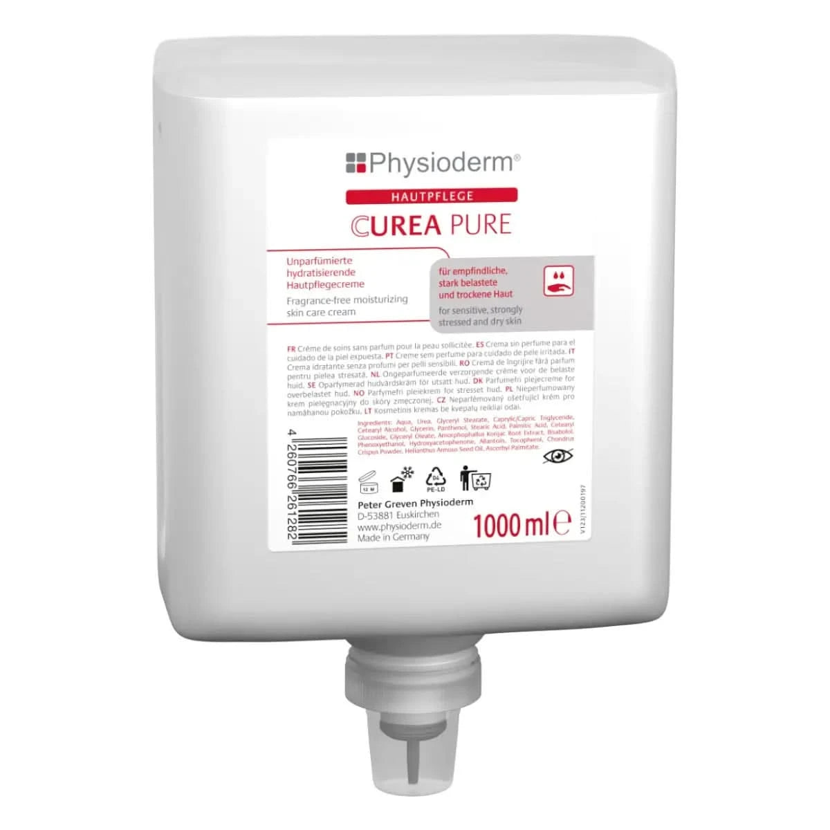 PHYSIODERM CUREA PURE Unparfümiert.