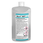 Physioderm Myxal SEPT Gel Händedesinfektion Hartflasche für Eurospender
