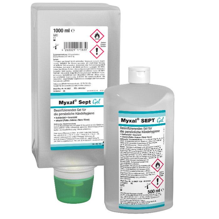 Physioderm Myxal SEPT Gel Händedesinfektion