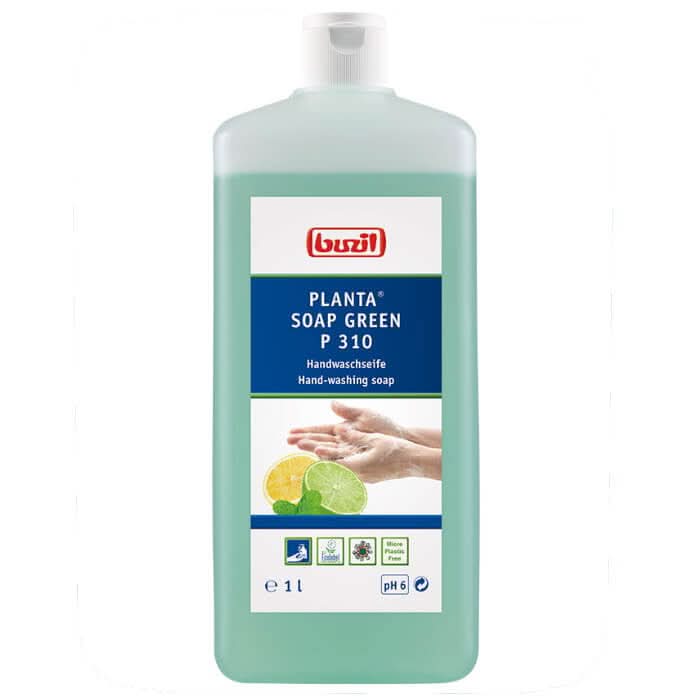 Buzil Planta Soap Green P310 ökologische Handwaschseife.