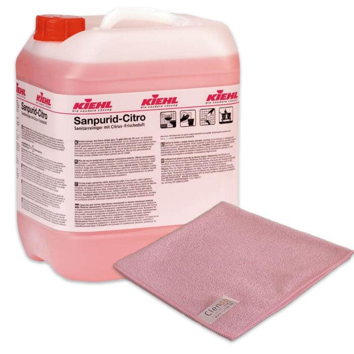 Kiehl Sanpurid-Citro 10l + Microfasertuch