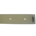 Beige plastik-blatt mit zwei ovalen ausschnitten und barcode hinten für sauglippe hinten polyurethan tennant t5680 80cm