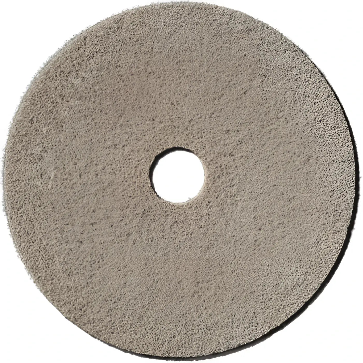 Grauer runder 10 zoll shinepro maintenance diamantpad mit zentralem loch für bodenpflege und polieren