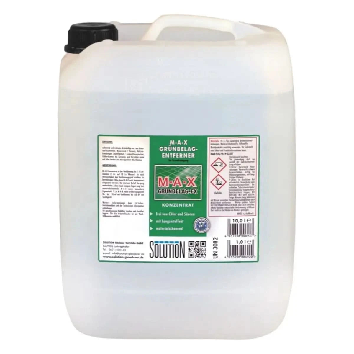 SOLUTION-Glöckner MAX Grünbelagentferner.