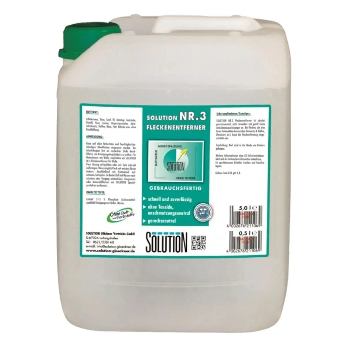SOLUTION-Glöckner Nr. 3 Fleckenentferner.