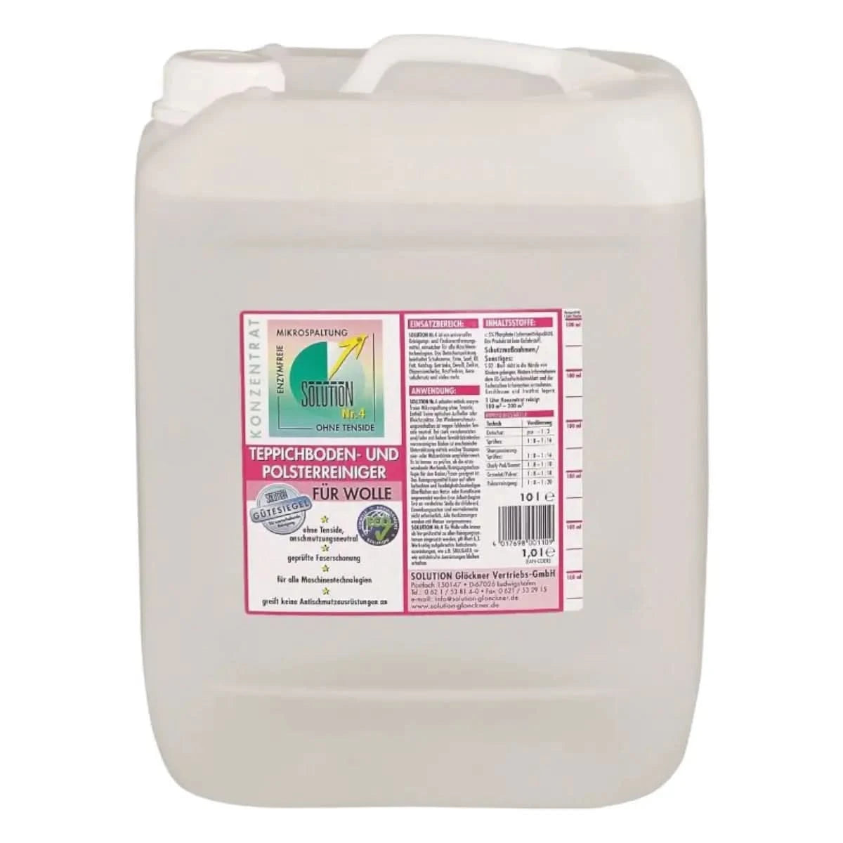 SOLUTION-Glöckner Nr. 4 Wollteppichreiniger.