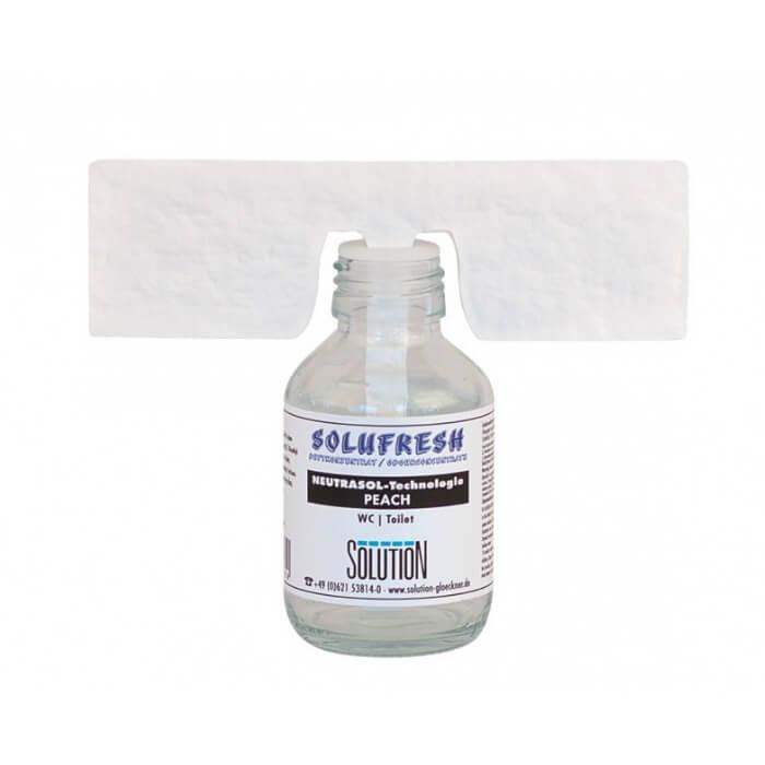Raumduft Solution Glöckner Geruchsneutralisation Peach Light WC mit Verdunstervlies