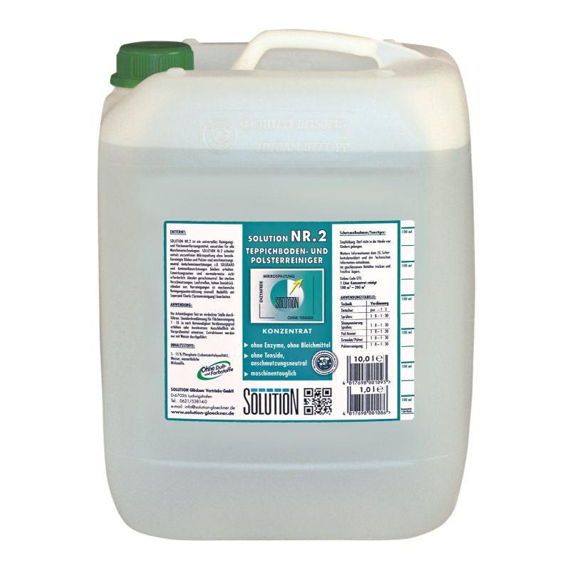 Solution Nr. 2 Teppichboden- und Polsterreiniger 10l