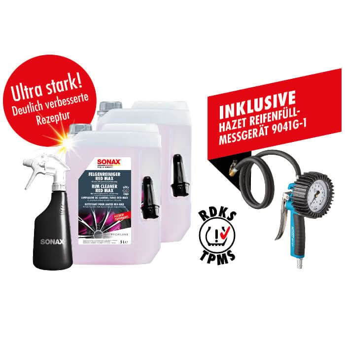 Sonax Felge + Technik Aktionspaket Frühjahr.