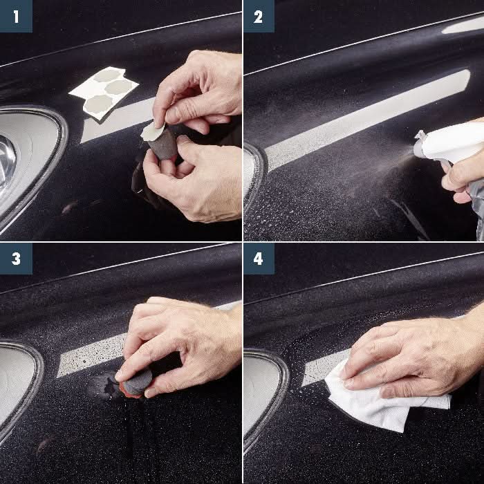 Sonax KratzerEntfernerSet Lack.