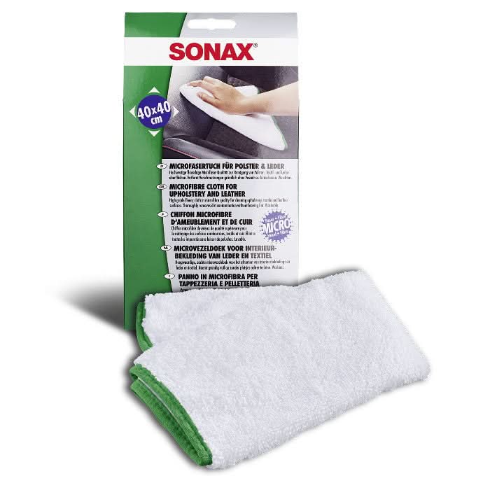 Sonax Microfasertuch für Polster + Leder.