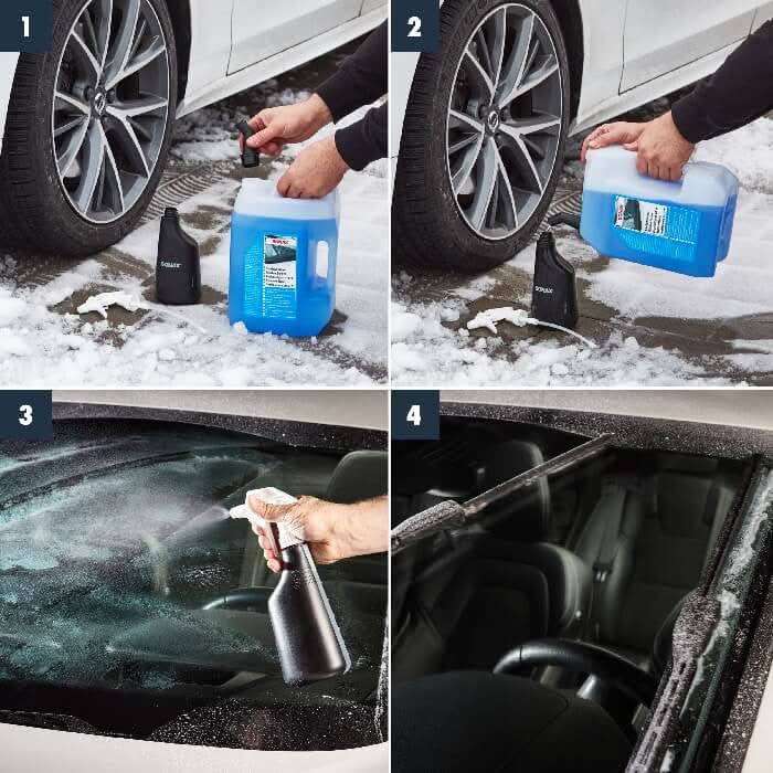 Sonax Scheibenenteiser.