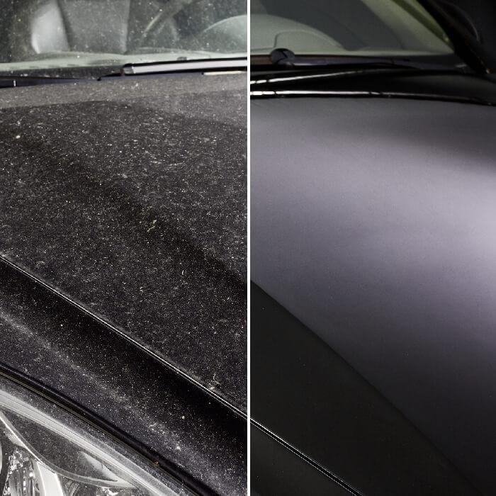 Sonax GlanzShampoo Konzentrat 1l Vorher Nachher