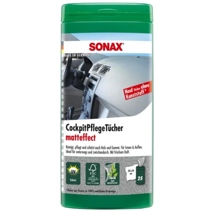 Sonax CockpitPflegeTücher Matteffect 25 Stück Box