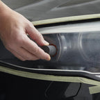 Sonax Profiline Scheinwerfer Aufbereitungsset Anwendung 2 Autopflege