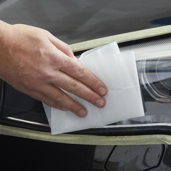 Sonax Profiline Scheinwerfer Aufbereitungsset Anwendung 6 Autopflege