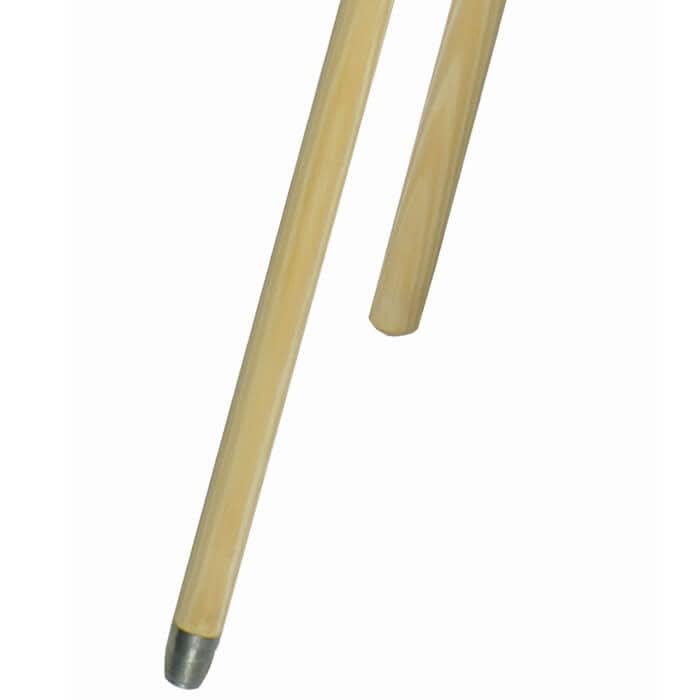 Sorex Besenstiel Holz 1400x24mm unlackiert mit Gewinde.