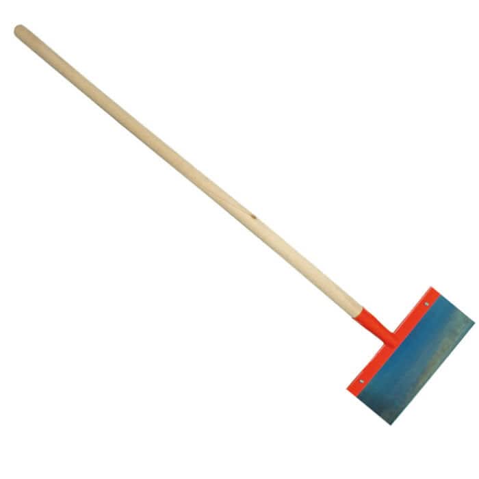 SOREX Eis- und Schneescharre Metallfederblatt 30cm  mit Stiel.