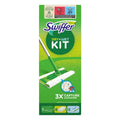 SWIFFER Dry & Wet Bodenwischer Set mit Halter & Tüchern.