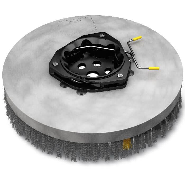 Seiten Schrubbteller Poly hart 13" T16 Walze.