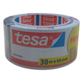 Ein rollen tesa klebeband grau gewebeband universal 50 mm breit und 30 meter lang