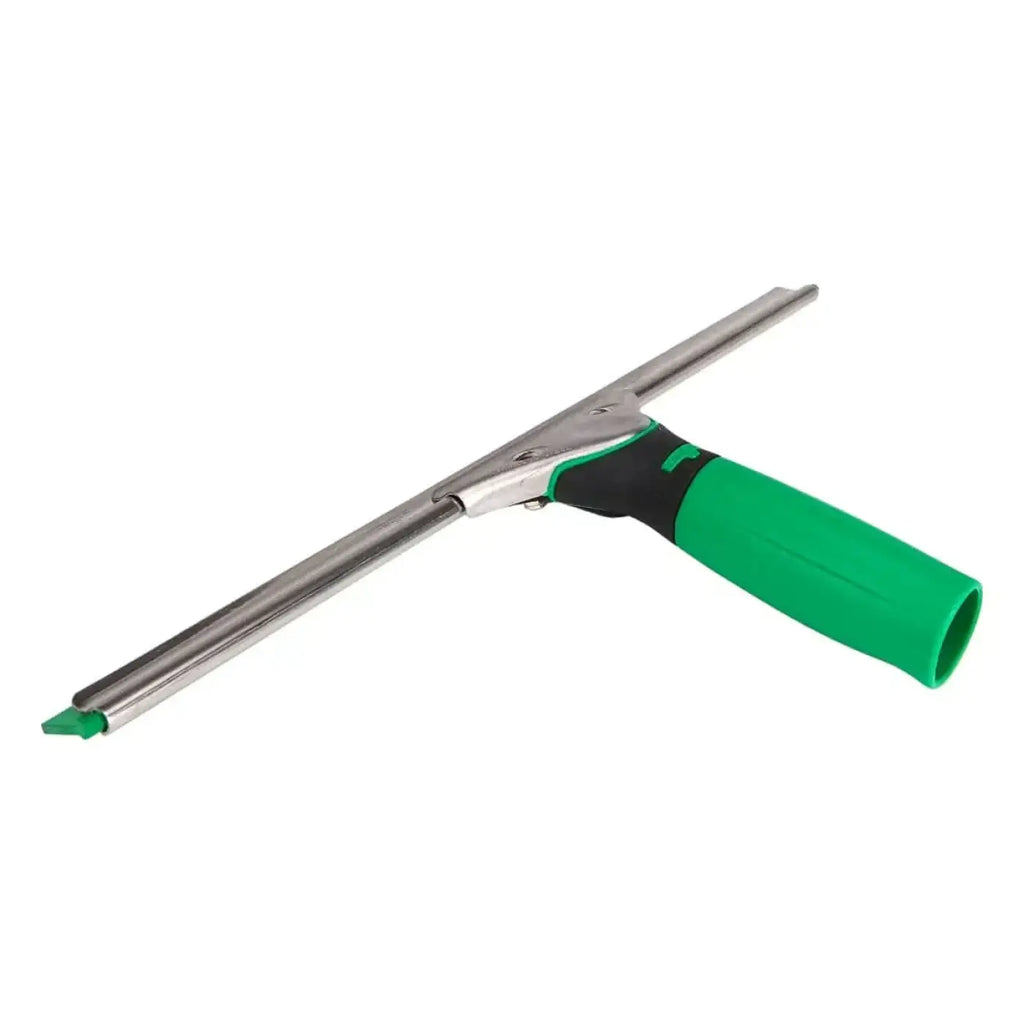 Unger ergotec 2in1 starter set mit grün schwarzem ergonomischem griff und edelstahl abzieherklinge