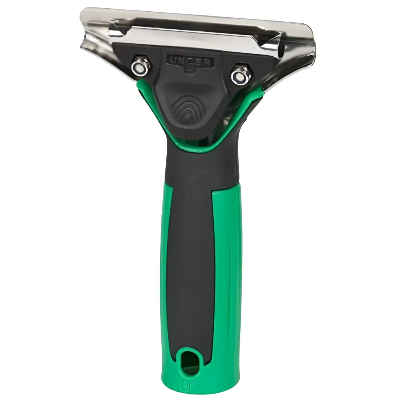 Unger ergotec wischer hart komplett esh grün schwarzer fensterschaber mit metallklinge für streifenfreie reinigung