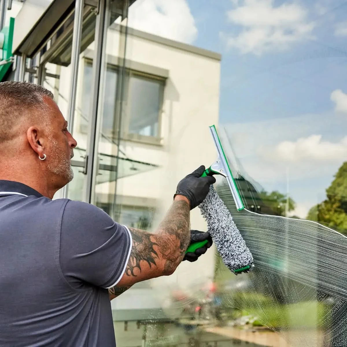 UNGER ErgoTec Fensterputzer-Komplett-Set 6in1 AK015.