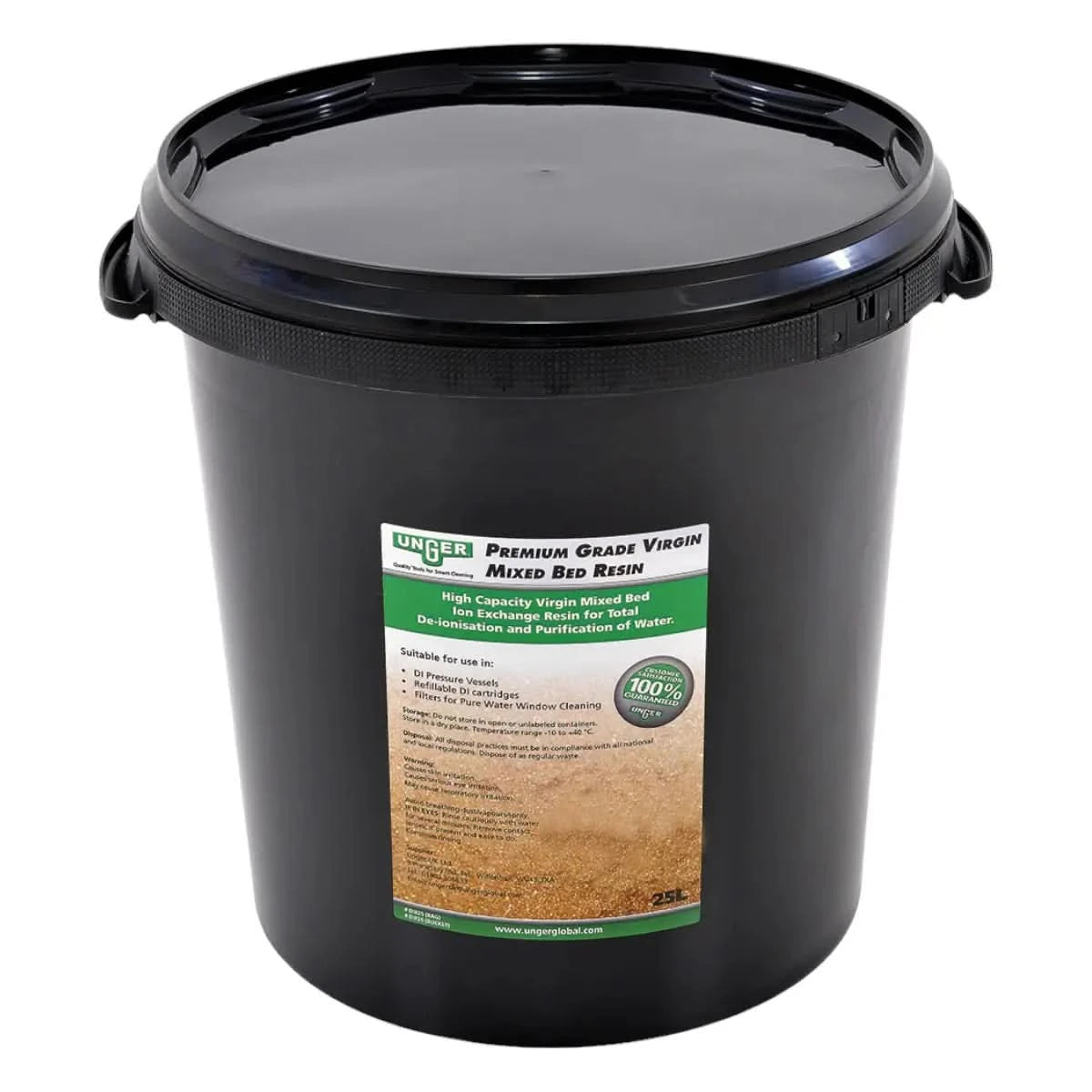 Unger Ionen-Austauschharz.