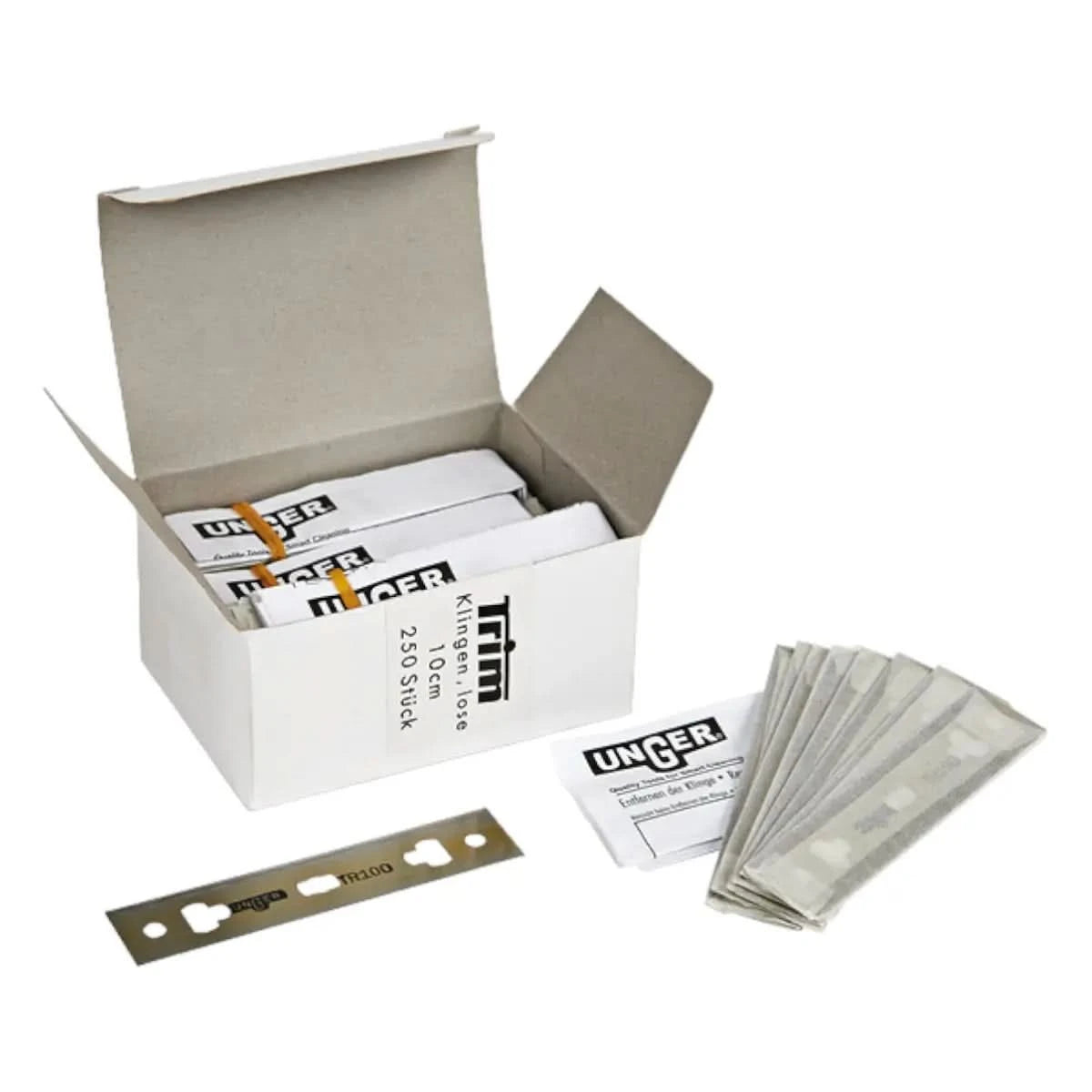 Unger Karbon-Glasschaberklingen Box KL100.