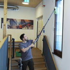 UNGER NINJA 6in1 Carbon-Stangen-Set AKN19 Glasreinigungsset.