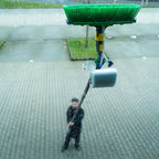 UNGER nLITE Halter mit Schrubbpad.