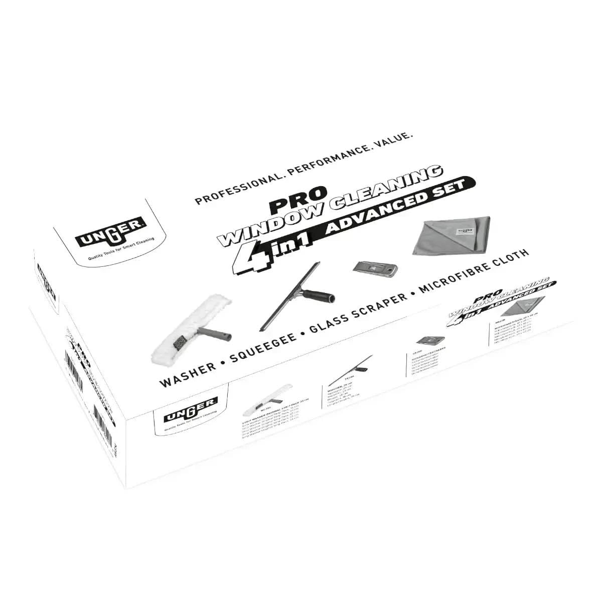 Unger PRO Glasreiniger-Set Advanced Kit 4in1 "AKG14".